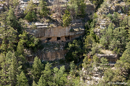 Walnut Canyon National Monument Island Trail Cliff Dwelling
